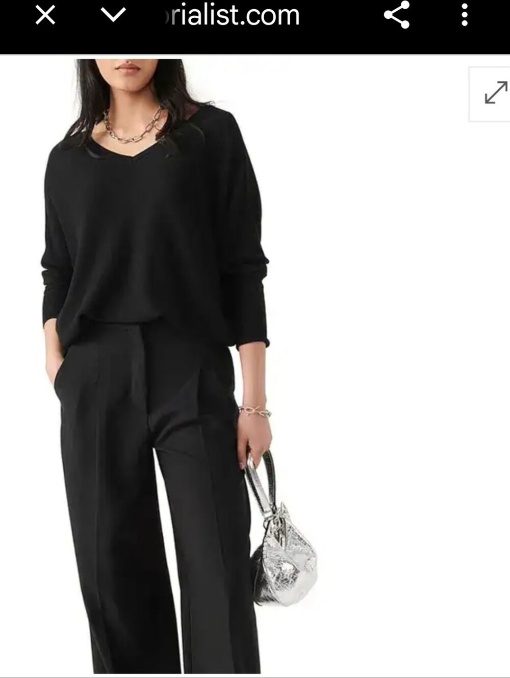 ba&sh Elsy Low Back Sweater Size Medium